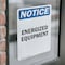 Signmission Energized Equipment OSHA Notice Sign, Vinyl Decal, 7in W x 10in L, 2PK OS-2PACK-NS-D-710-V-12044 - alternate 3